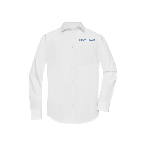 Bruststick - Men's Shirt Longsleeve Poplin Miniaturansicht