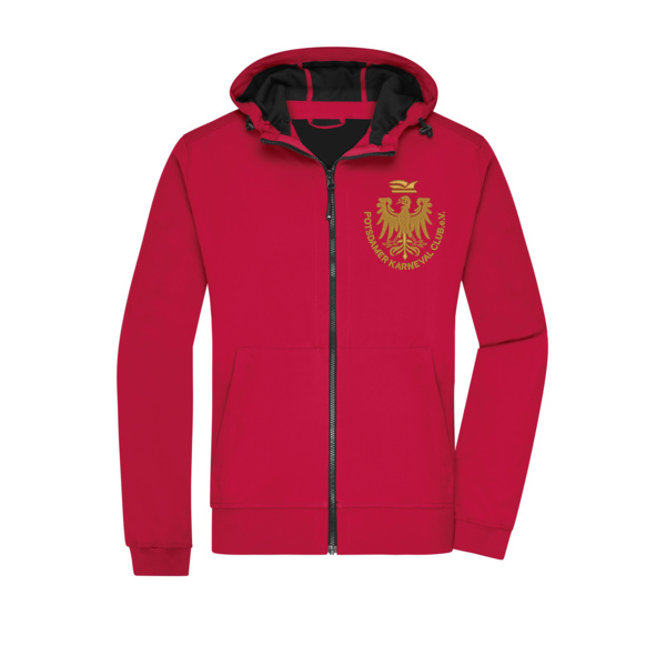 PKC Bruststick  - Men's Hooded Softshell Jacket Miniaturansicht