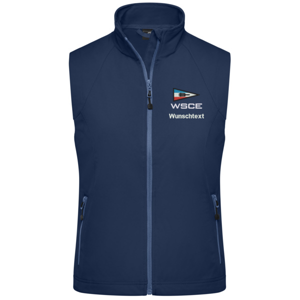 Bruststick - Ladies' Softshell Vest Miniaturansicht