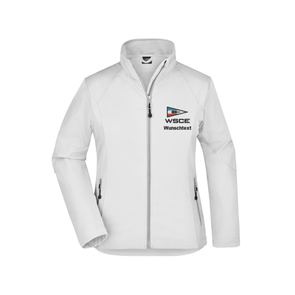 Brustick Dunkel - Ladies' Softshell Jacket Miniaturansicht