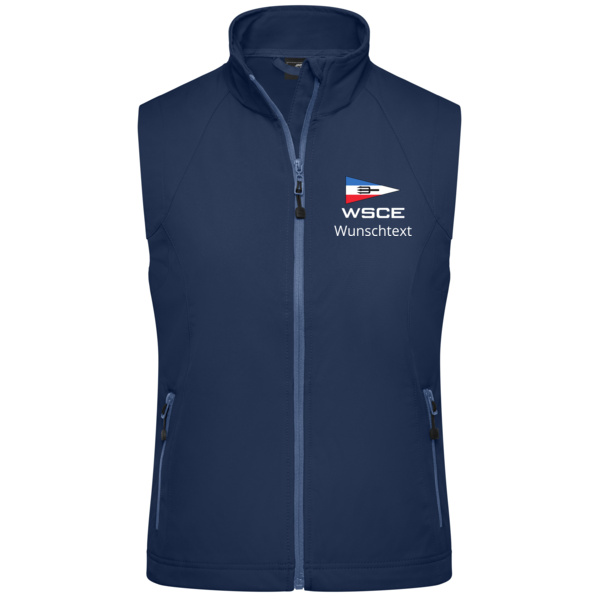 Brustdruck - Ladies' Softshell Vest Miniaturansicht