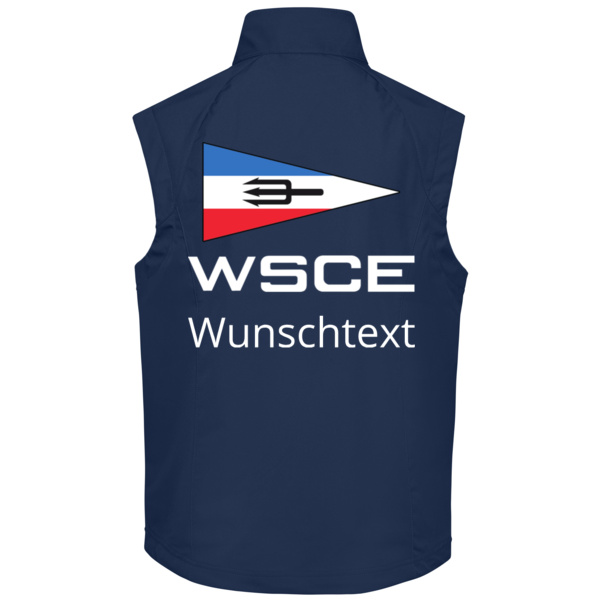 Rückendruck - Men's Softshell Vest Miniaturansicht