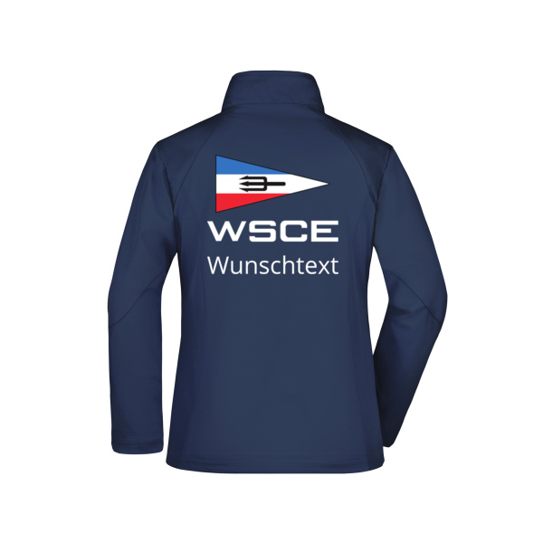 Rückendruck - Ladies' Softshell Jacket Miniaturansicht