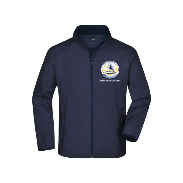 Rücken & Brustdruck - Men's Promo Softshell Jacket Miniaturansicht