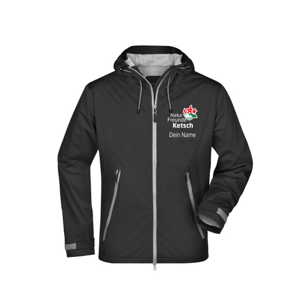 Brustdruck weiß - Men's Outdoor Jacket Miniaturansicht