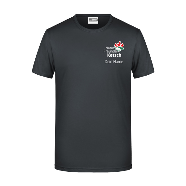 Brustdruck weiß - Men's Basic-T   OCS Standard Miniaturansicht