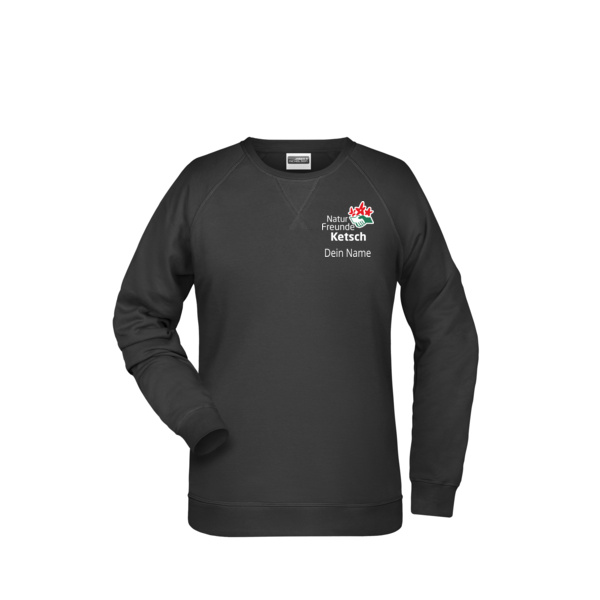Brustdruck weiß - Ladies' Sweat   OCS Blended & RCS Miniaturansicht