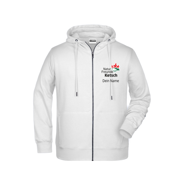 Brustdruck schwarz - Men's Zip Hoody   OCS Blended & RCS Miniaturansicht