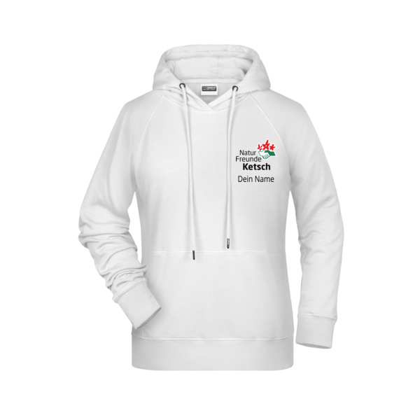 Brustdruck schwarz - Ladies' Hoody   OCS Blended & RCS Miniaturansicht