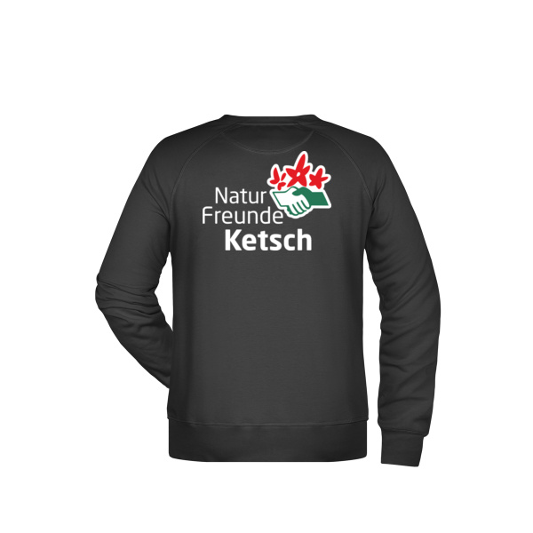 Rückendruck weiß - Men's Sweat   OCS Blended & RCS Miniaturansicht