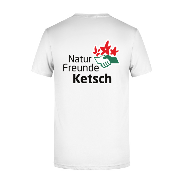 Rückendruck schwarz - Men's Basic-T   OCS Standard Miniaturansicht