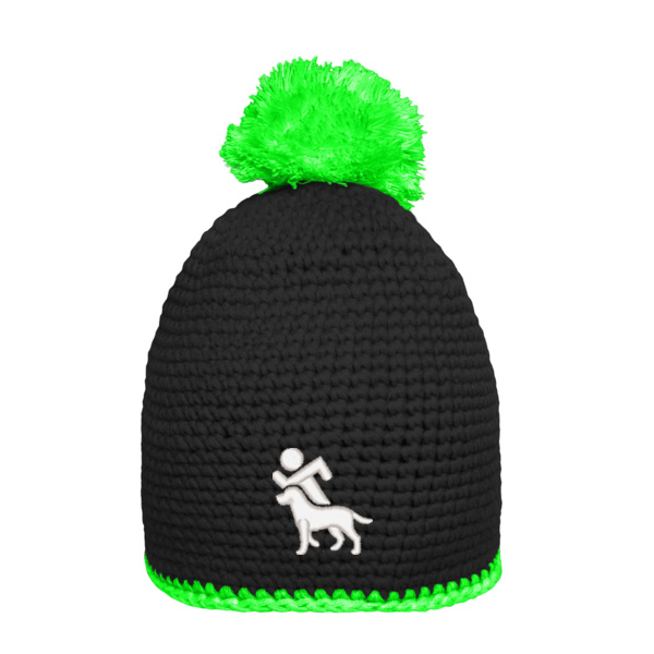 Capstick - Pompon Hat with Contrast Stripe Miniaturansicht