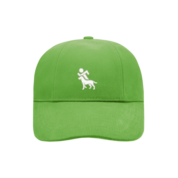 Capstick schwarz - Turned 6 Panel Cap Laminated Miniaturansicht
