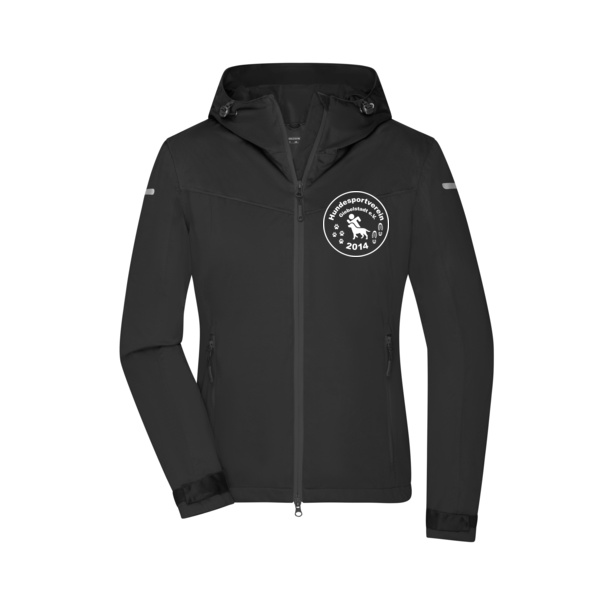 Brustdruck weiß - Ladies' Allweather Jacket   GRS Miniaturansicht