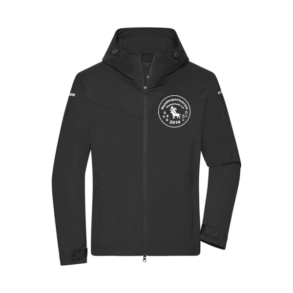 Brustdruck weiß - Men's Allweather Jacket   GRS Miniaturansicht