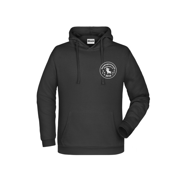 Brustdruck weiß - Men's Promo Hoody Miniaturansicht