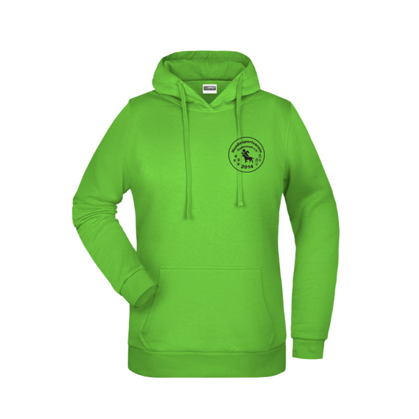 Brustdruck schwarz - Ladies' Promo Hoody Miniaturansicht